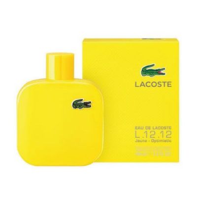 PARFUM HOMME - EAU DE LACOSTE L.12.12. JAUNE 100 ML