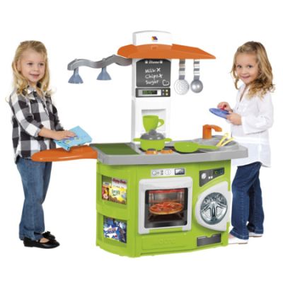 ENFANT| CUISINE ELECTRIQUE MOLTO AVEC LAMPES 12 PIECES 3Ans+