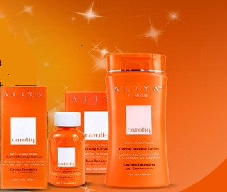 GAMME LAIT DE CORPS ALIYA CAROTIQ