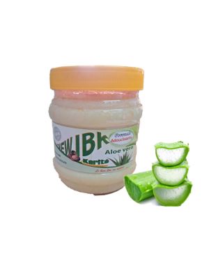 POMMADE DE BEURRE DE KARITE IBK ADOUCISSANTE-A BASE D'ALOE VERA 500G
