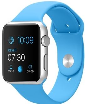APPLE WATCH SPORT BRACELET SERIE 1 BLEU