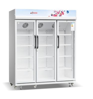 REFRIGERATEUR VITRINE ASTECH 3 PORTES FV1600TD-GR