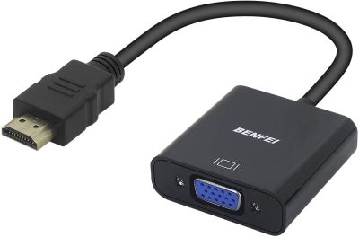 ADAPTATEUR HDMI vers VGA | Plaqué or