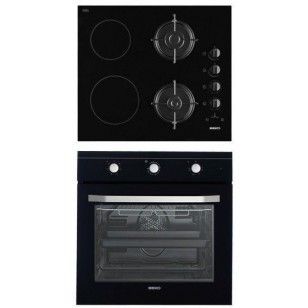 ENSEMBLE FOUR ET PLAQUE DE CUISSON ENCASTRABLE BEKO BSE 24130B