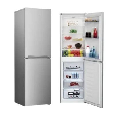 REFRIGERATEUR BEKO COMBINE 4 TIROIRS 430L SEMI-NOFROST INOX RCHE430K20S