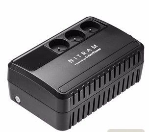 ONDULEUR NITRAM BU600U-FR LINE INTERACTIF PSEUDO SINUS