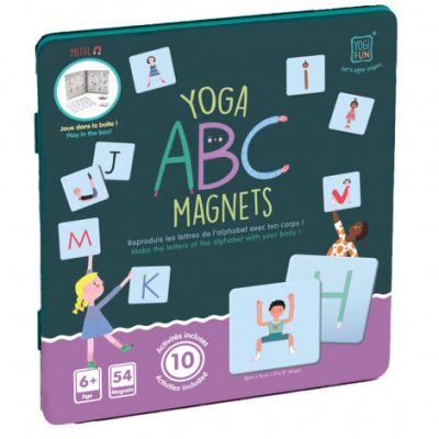 ENFANT | YOGA ABC MAGNETS 54 PIECES 5 ANS+