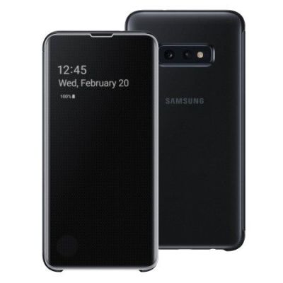 COQUE DE PROTECTION SAMSUNG GALAXY S10E (Clear View Cover Black)