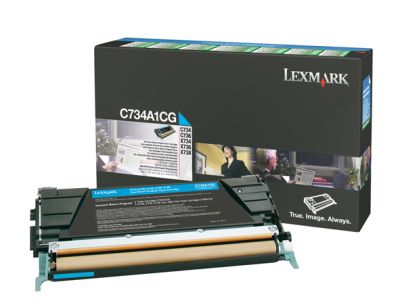 CARTOUCHE LEXMARK C734 CYAN