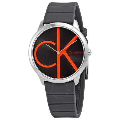 MONTRE Calvin Klein Minimal Black Dial Men's Watch K3M211T3 | IDÉE CADEAU