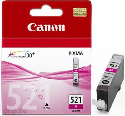 CARTOUCHE CANON 521 MAGENTA