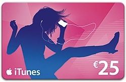 CARTE iTunes 25€