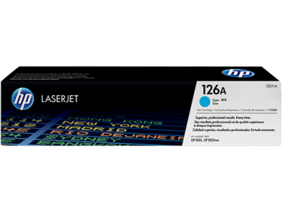 CARTOUCHE HP LASER 126A (CE311A) CYAN