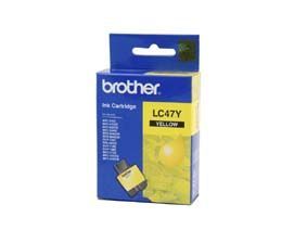 CARTOUCHE BROTHER LC47 YELLOW