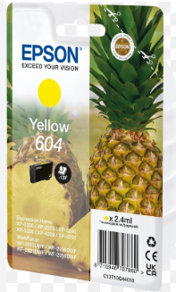 CARTOUCHE EPSON 604 JAUNE