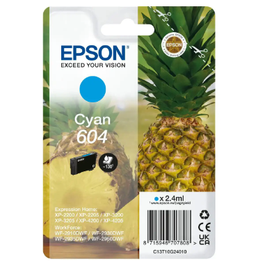 CARTOUCHE EPSON 604 CYAN
