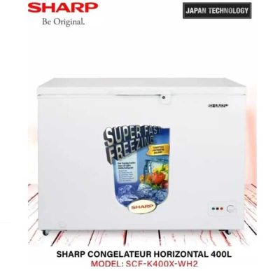 CONGELATEUR SHARP HORIZONTAL |400L SCF400SL2 |BLANC