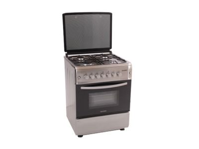 CUISINIERE FERRE 4 FEUX INOX 60X60 F6S40G2