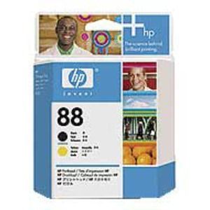 TETE D IMPRESSION HP 88 (C9381A ) JET D'ENCRE BLACK YELLOW