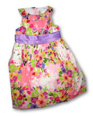 ROBE FLEURETTE MULTICOLORE