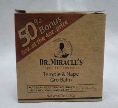 DR MIRACLE'S TEMPLE AND NAPE GRO BALM 170g