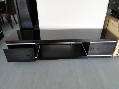 TABLE BASSE NOIR ET BLANC