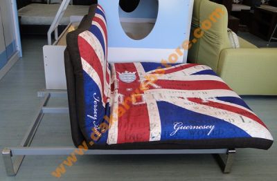 CANAPÉ LIT 2 PLACES AVEC 2 OREILLERS