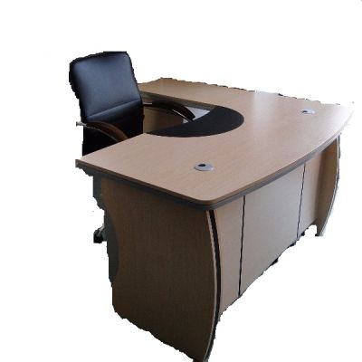 BUREAU M187 1,40 M BEIGE