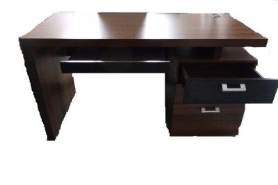 TABLE DE BUREAU NOIR MARRON