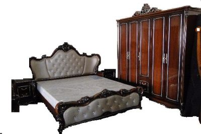 CHAMBRE A COUCHER BEIGE & MARRON