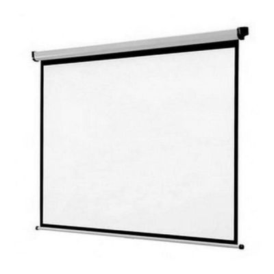 ECRAN DE PROJECTION VIDEOPROJECTEUR MANUEL 240X240CM