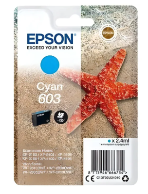 CARTOUCHE EPSON 603 CYAN