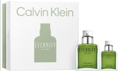 COFFRET CALVIN KLEIN - ETERNITY POUR HOMME (L'ensemble comprend un spray EDP de 100 ml et 30 ml)