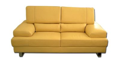 MOBILIER DE MAISON - Salon 7 places beige cuir (disponible en marron)