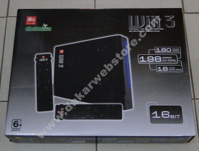 JEU ÉLECTRONIQUE WIII3 198 JEUX INCLUS 6ANS+