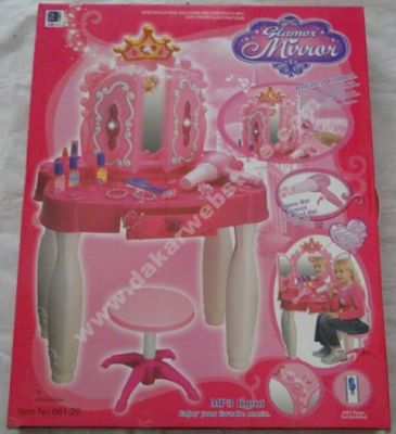 COIFFEUSE POUR ENFANT COULEUR ROSE / 3ANS+