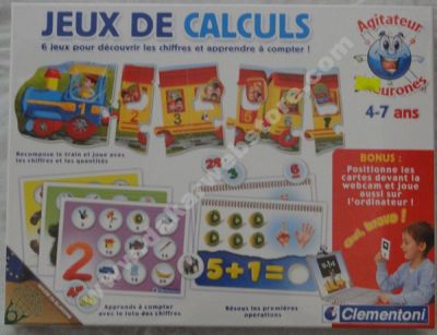 JEUX DE CALCULS 4 - 7 ANS (CLEMENTONI)
