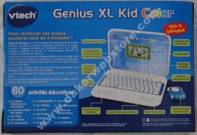 JEUX ORDINATEUR ÉDUCATIF AVEC ECRAN COULEUR 5 - 8 ANS +