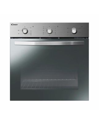 FOUR ENCASTRABLE CANDY CGGGF3 A GAZ 60/60 CHALEUR TOURNANTE INOX