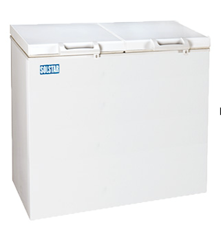 CONGÉLATEUR HORIZONTAL SOLSTAR CF-555DGFSLVSS
