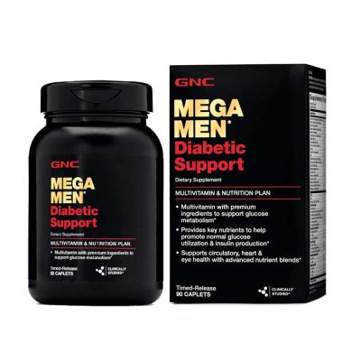 GNC MEGA MEN DIABETIC SUPPORT | SOUTIEN AU DIABETE