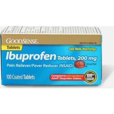 Good Sense |Ibuprofène 200 mg |100 Tablets