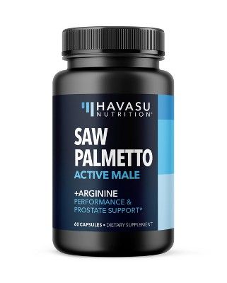 PROSTATE | Saw Palmetto actif mâle L-Arginine - 60 Gélules | COMPLEMENT ALIMENTAIRE