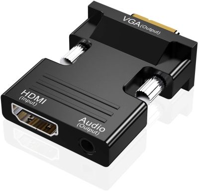 ADAPTATEUR HDMI vers VGA | Câble de sortie audio HDMI vers VGA