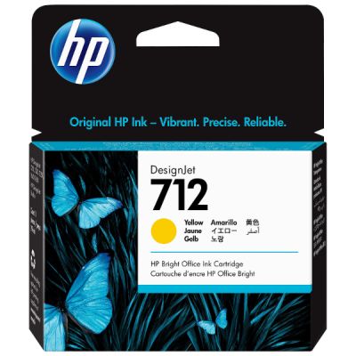 CARTOUCHE JET D'ENCRE HP 712 YELLOW