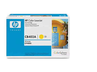 CARTOUCHE HP LASER CB401A YELLOW