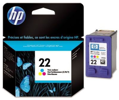 CARTOUCHE HP 22 JET D'ENCRE