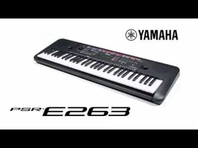 PIANO YAMAHA PSR E263 - CLAVIER ELECTRONIQUE