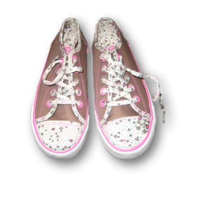CHAUSSURES FILLE ALL STAR FLEURETTE MARRON 18 MOIS - 7 ANS