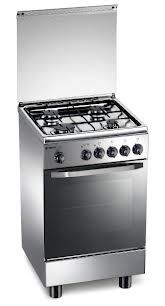 CUISINIERE 4 FEUX INOX TURQUOISE